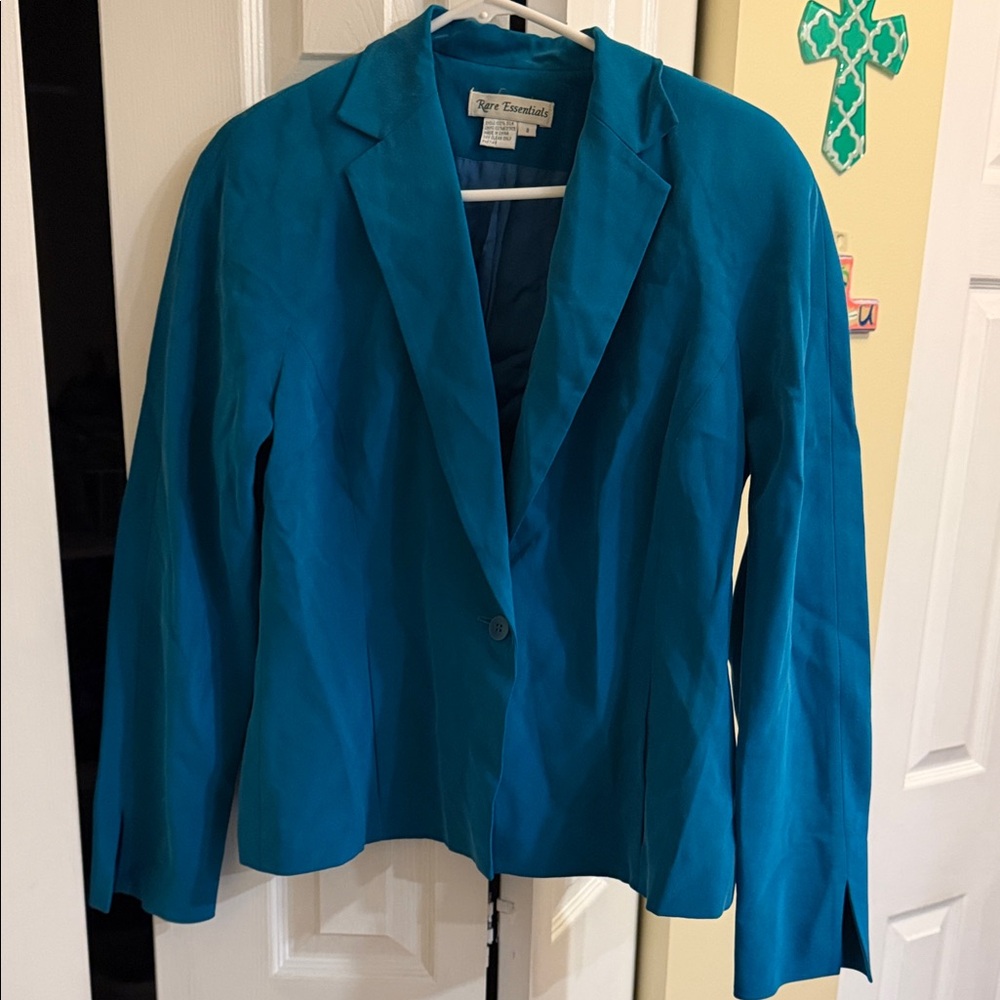 Essentials Vibrant Blue Women's Blazer